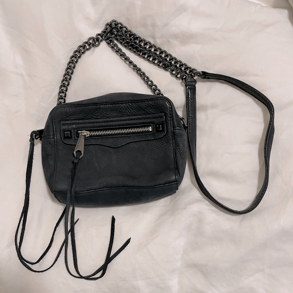 Rebecca Minkoff Black Leather Crossbody
